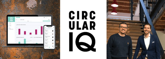 Circular IQ product, logo and team