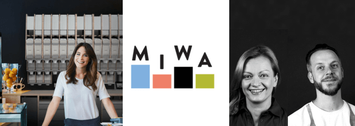 MIWA product, logo and team