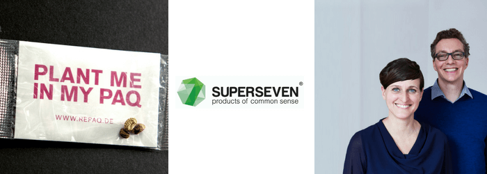 Superseven product, logo and team